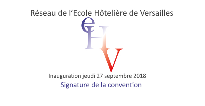 Logo L'Ecole Hôtelière de Versailles est née !