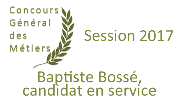 Logo Baptiste, entre les ateliers et le service de salle