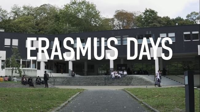 Logo Présentation des Erasmus Days 2019
