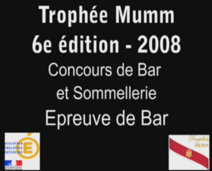 Logo Concours « Trophée Mumm ». Une épreuve de Bar