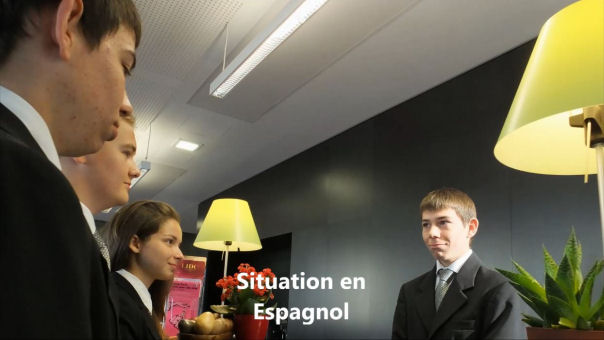 Logo Internationalisation des formations technologiques en hébergement en espagnol