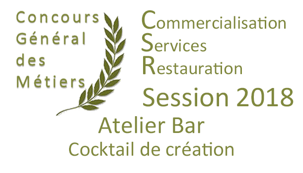 Logo Réalisation des cocktails « création »