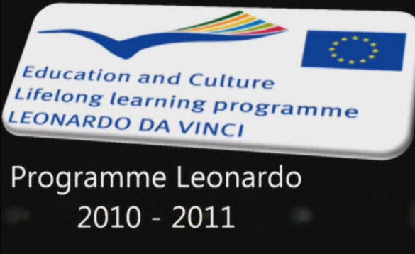 Logo Programme européen « Leonardo Da Vinci »