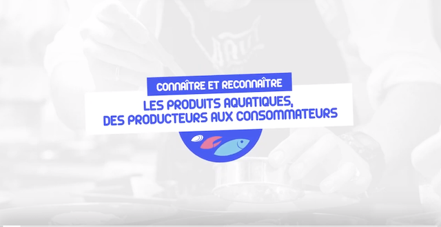 Logo MODULE 1 "Les connaître et les reconnaître" - Les produits aquatiques, des producteurs au consommateurs